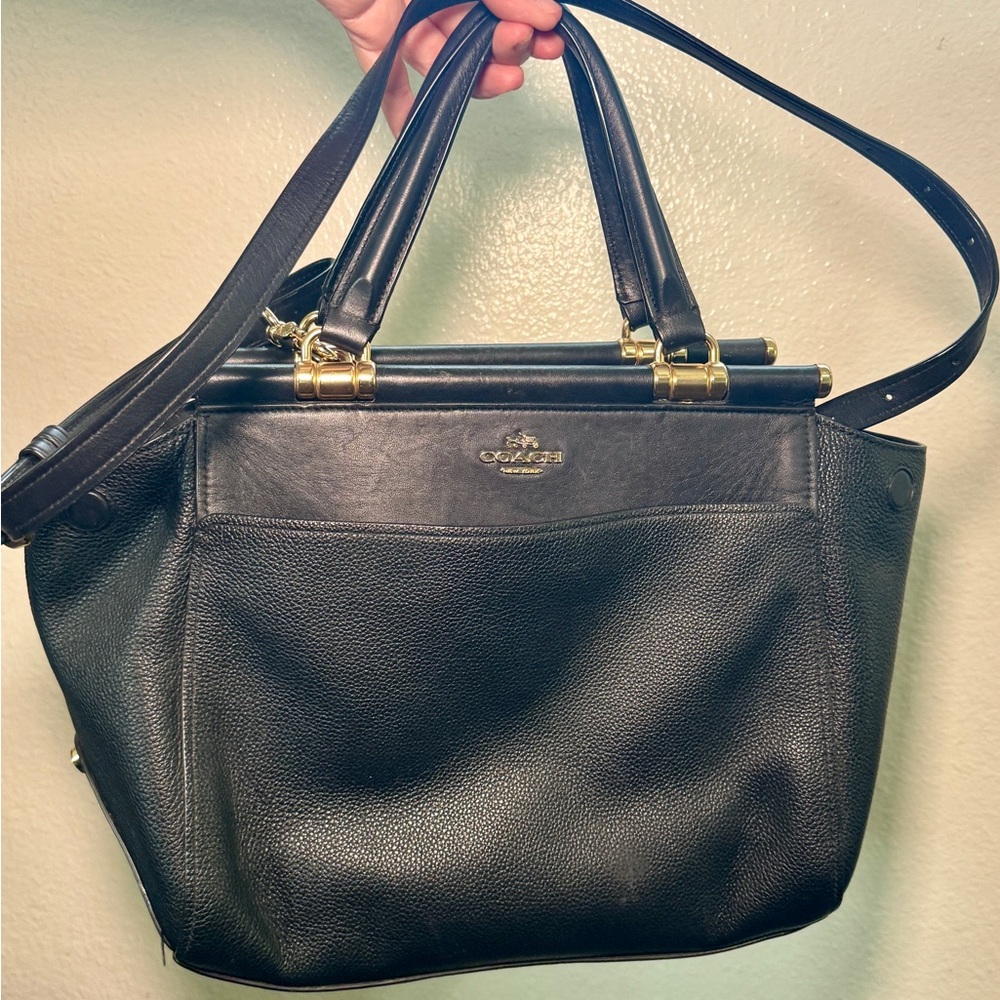 Coach White Satin Dust Bag